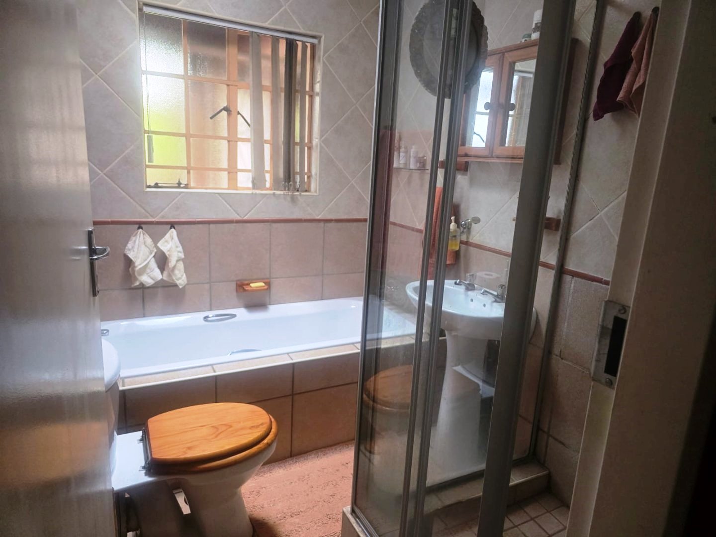 Three bedroom with bachelor flat for sale