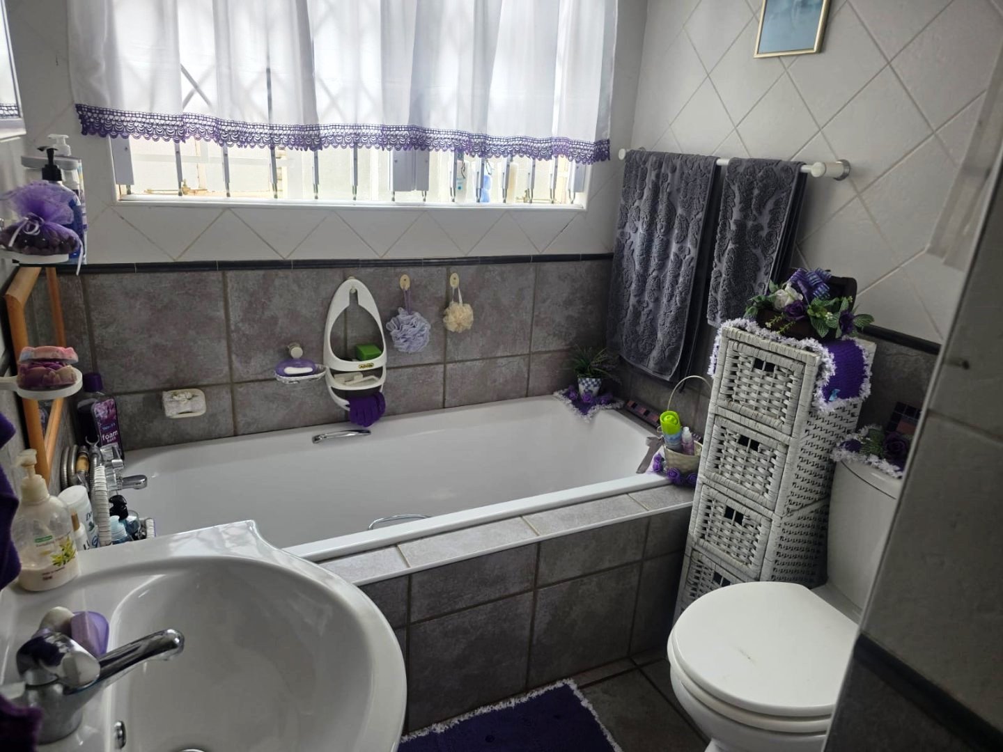 Three bedroom with bachelor flat for sale