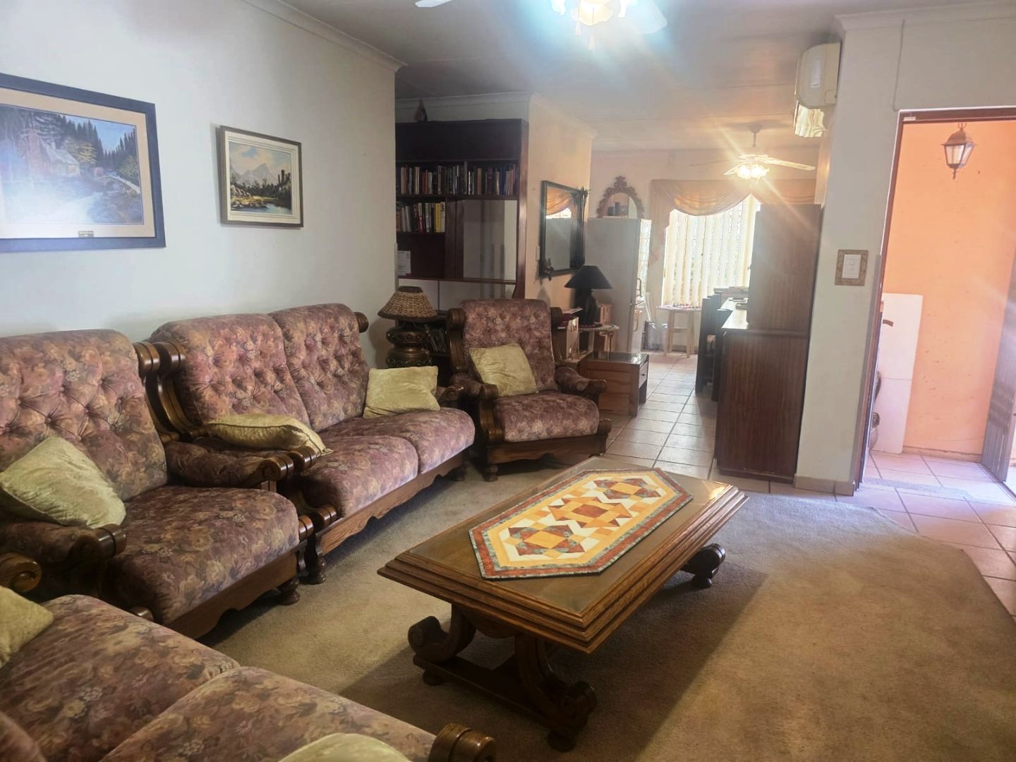 Three bedroom with bachelor flat for sale