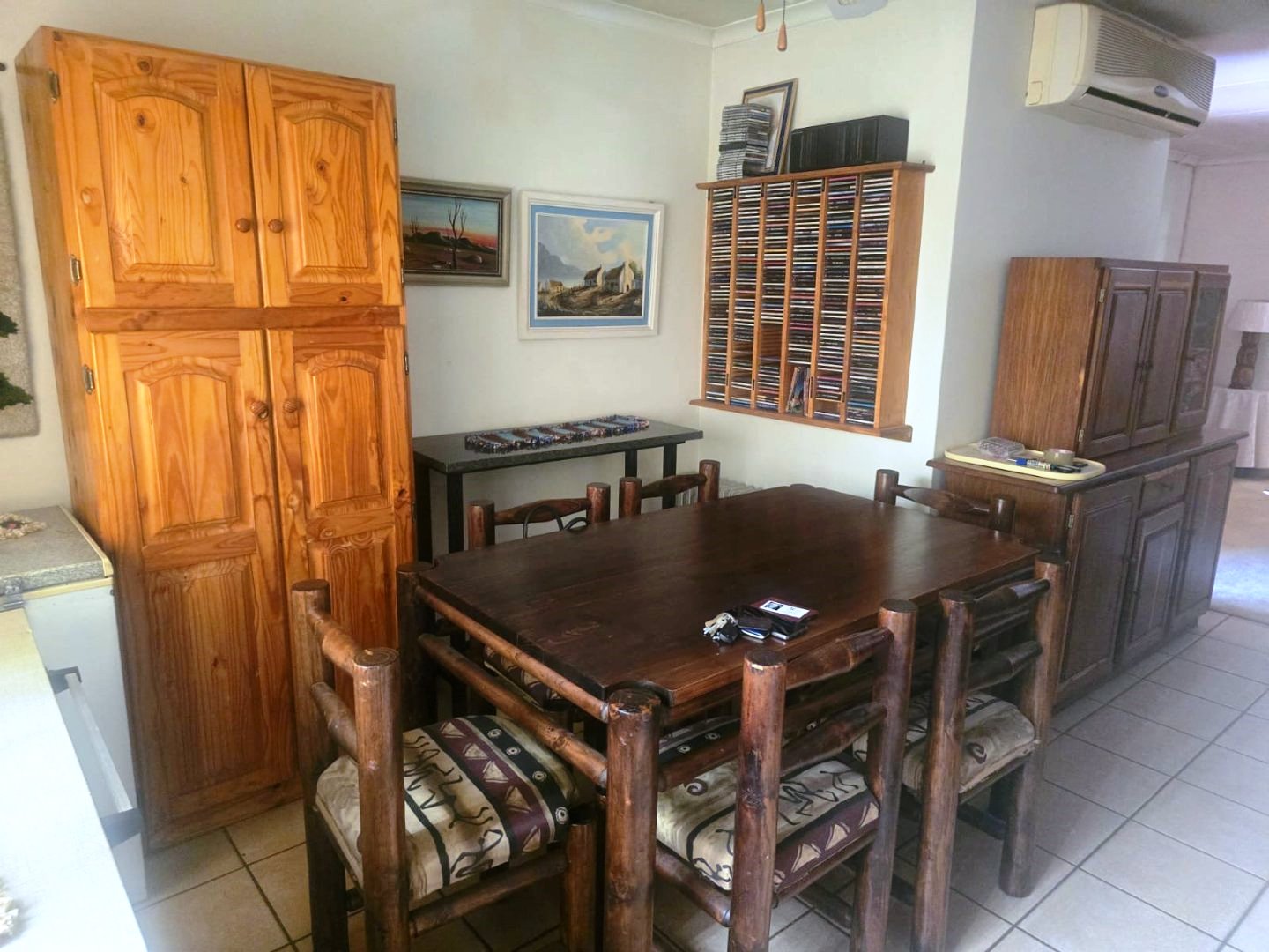 Three bedroom with bachelor flat for sale